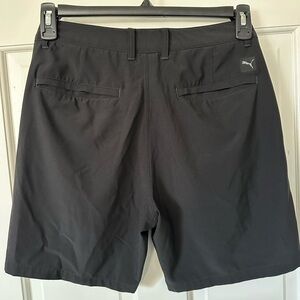 Puma Men's Black Athletic Shorts